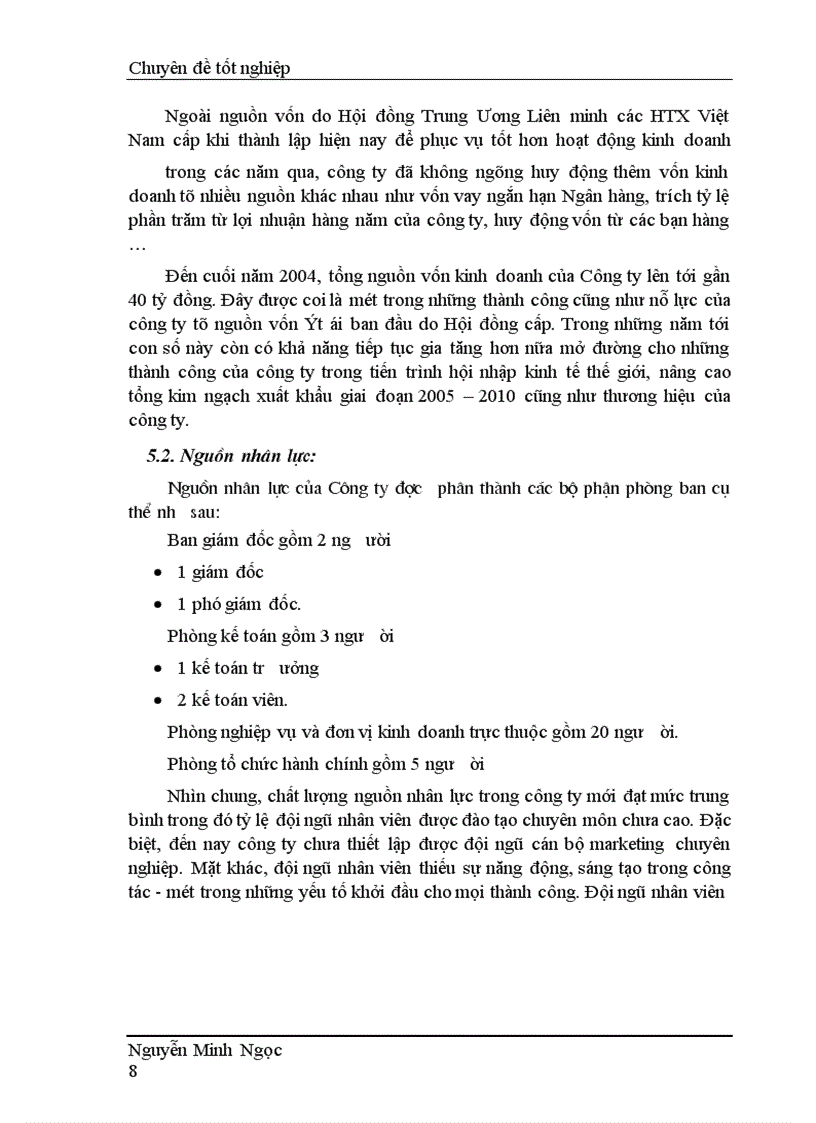 image for page Hoàn thiện chính sách Marketing xuất khẩu của Công ty Thương mại - dịch vụ và xuất nhập khẩu thời kỳ 2005-2010