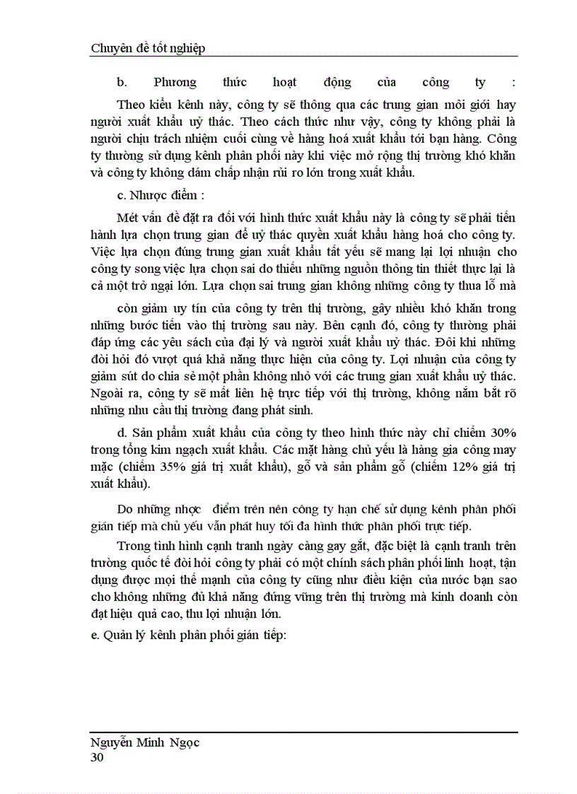 image for page Hoàn thiện chính sách Marketing xuất khẩu của Công ty Thương mại - dịch vụ và xuất nhập khẩu thời kỳ 2005-2010