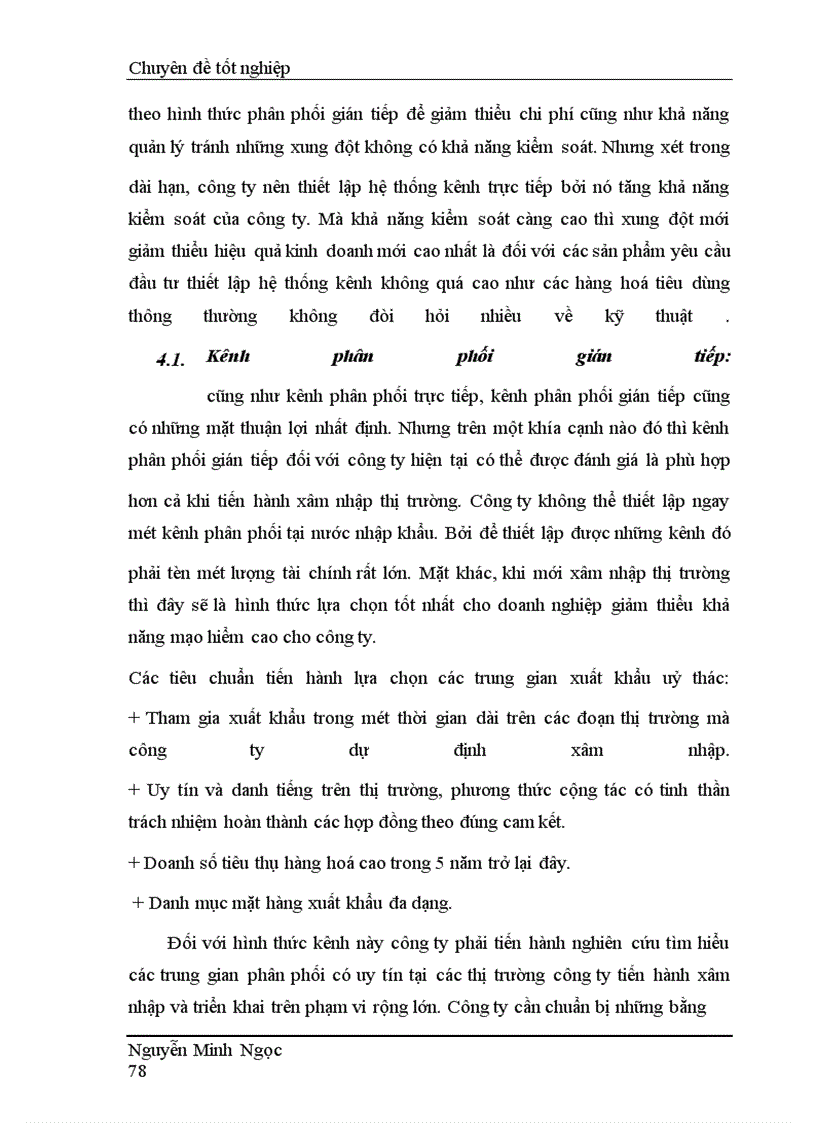 image for page Hoàn thiện chính sách Marketing xuất khẩu của Công ty Thương mại - dịch vụ và xuất nhập khẩu thời kỳ 2005-2010