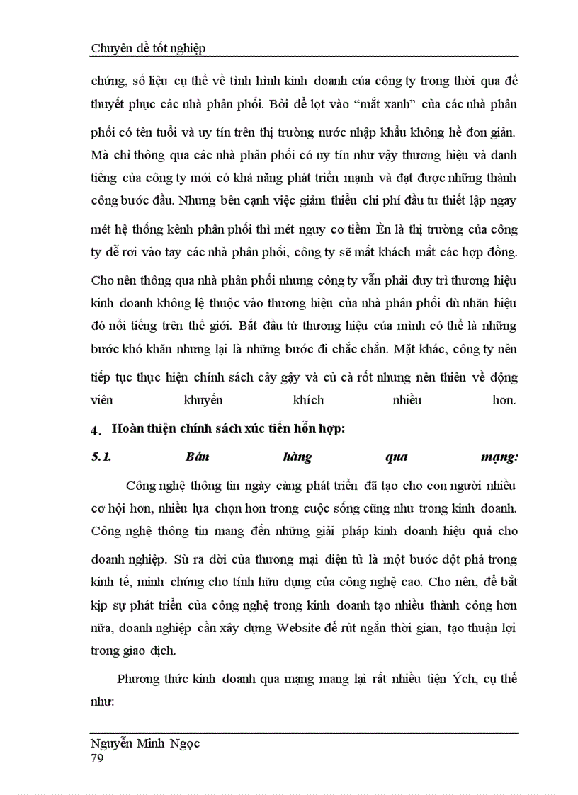 image for page Hoàn thiện chính sách Marketing xuất khẩu của Công ty Thương mại - dịch vụ và xuất nhập khẩu thời kỳ 2005-2010