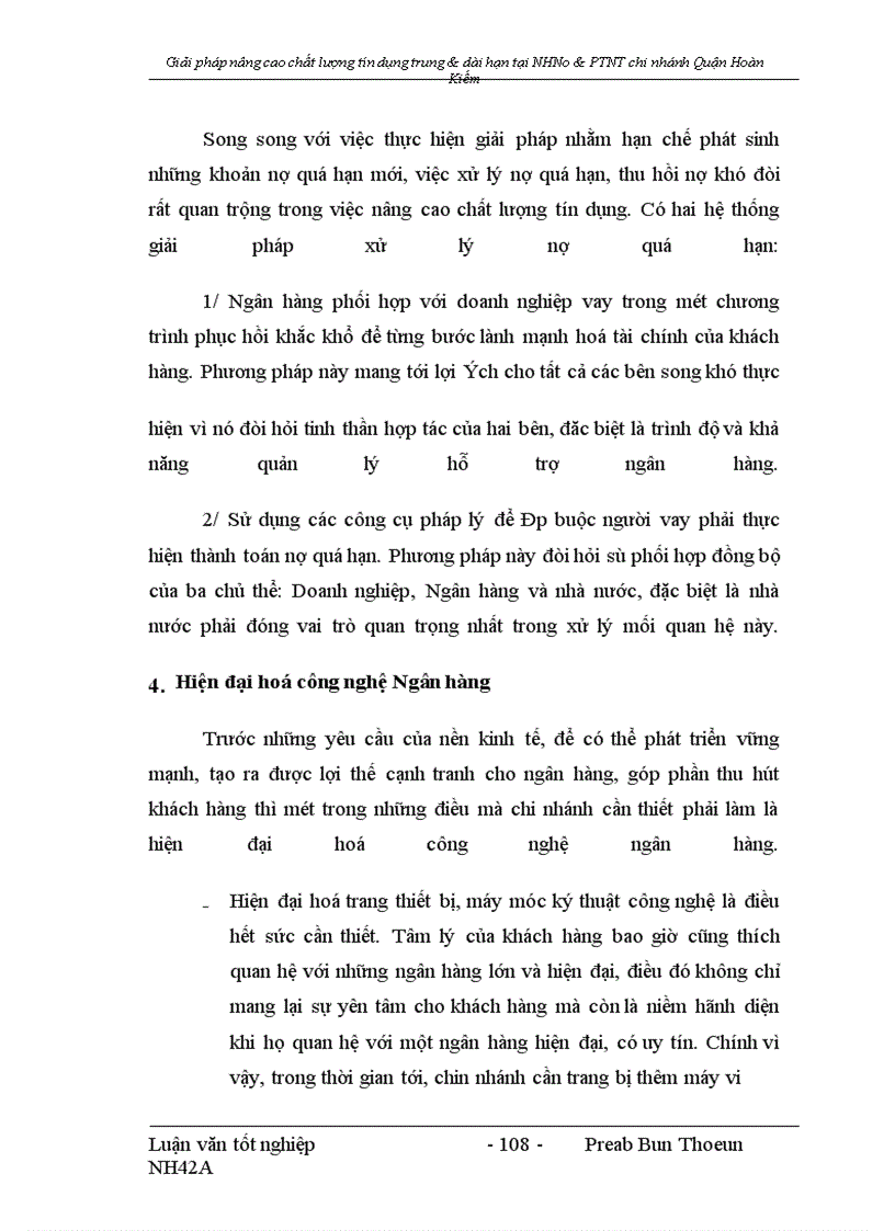 image for page Giải pháp nâng cao chất lượng tín dụng trung và dài hạn tại NHNo&PTNT chi nhánh Quận Hoàn Kiếm