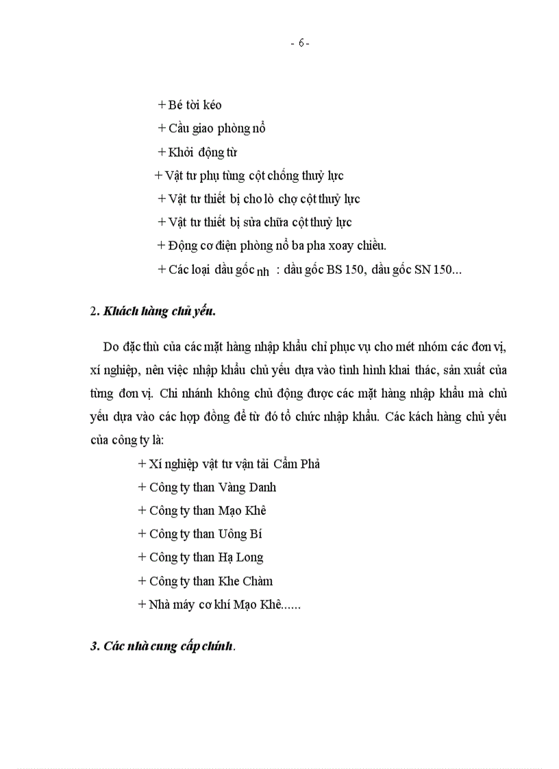 image for page Báo cáo thực tập tại công ty than Cẩm Phả