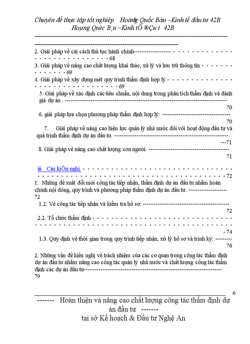 image for page Hoàn thiện và nâng cao chất lượng công tác thẩm định dự án đầu tư của Sở Kế hoạch & Đầu tư Nghệ An