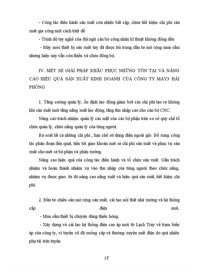 image for page Báo cáo thực tập tại Công ty May3