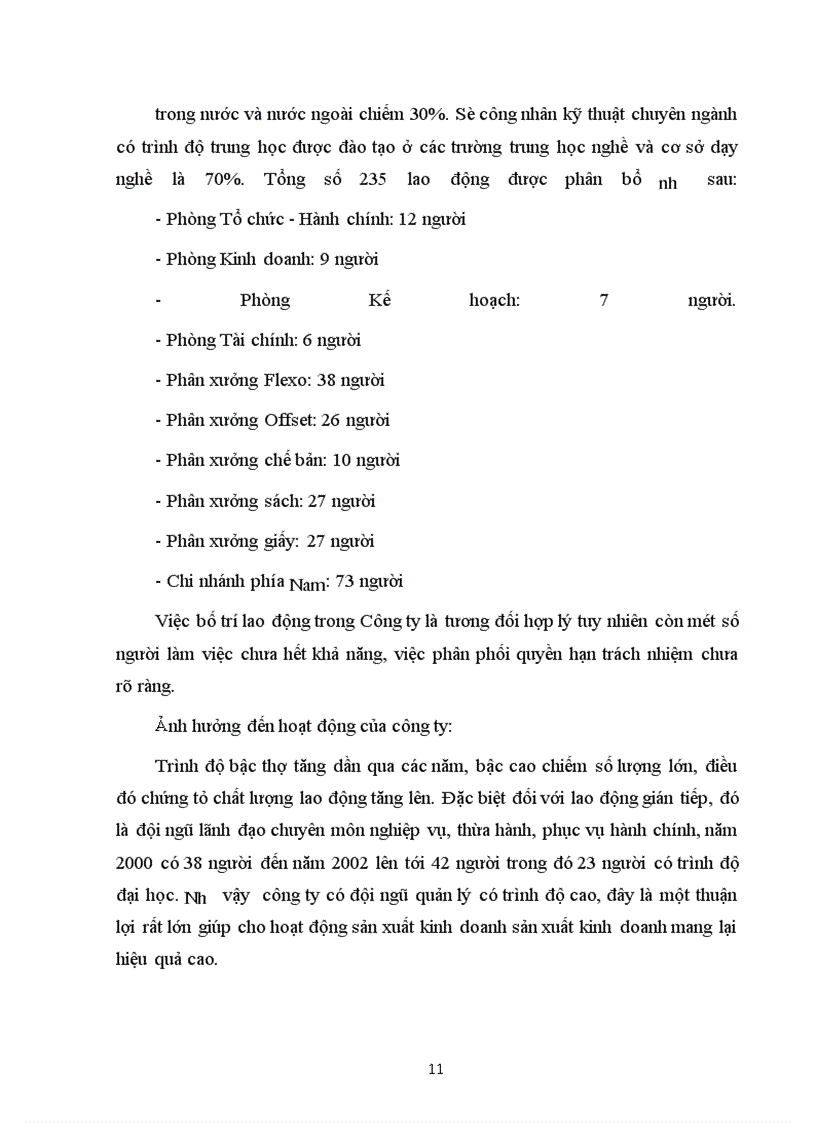 image for page Báo cáo thực tập tại Công ty in Hàng Không