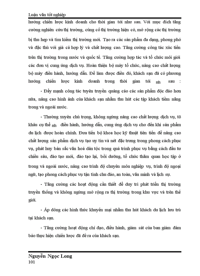 image for page Hoàn thiện chính sách sản phẩm tại khách sạn Xuân Hoà