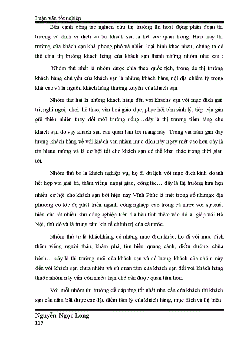 image for page Hoàn thiện chính sách sản phẩm tại khách sạn Xuân Hoà