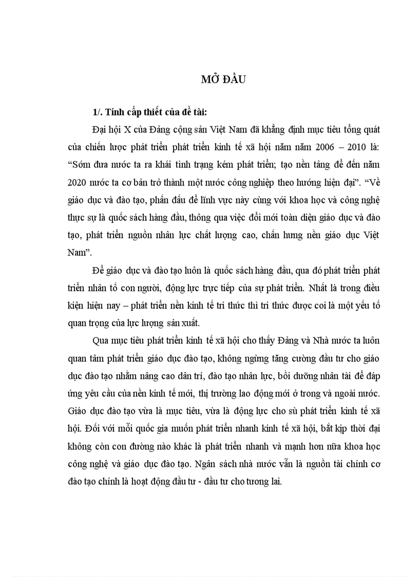 image for page Cơ chế quản lý chi ngân sách nhà nước cho giáo dục và đào tạo ở tỉnh Nghệ An giai đoạn 2001 - 2005