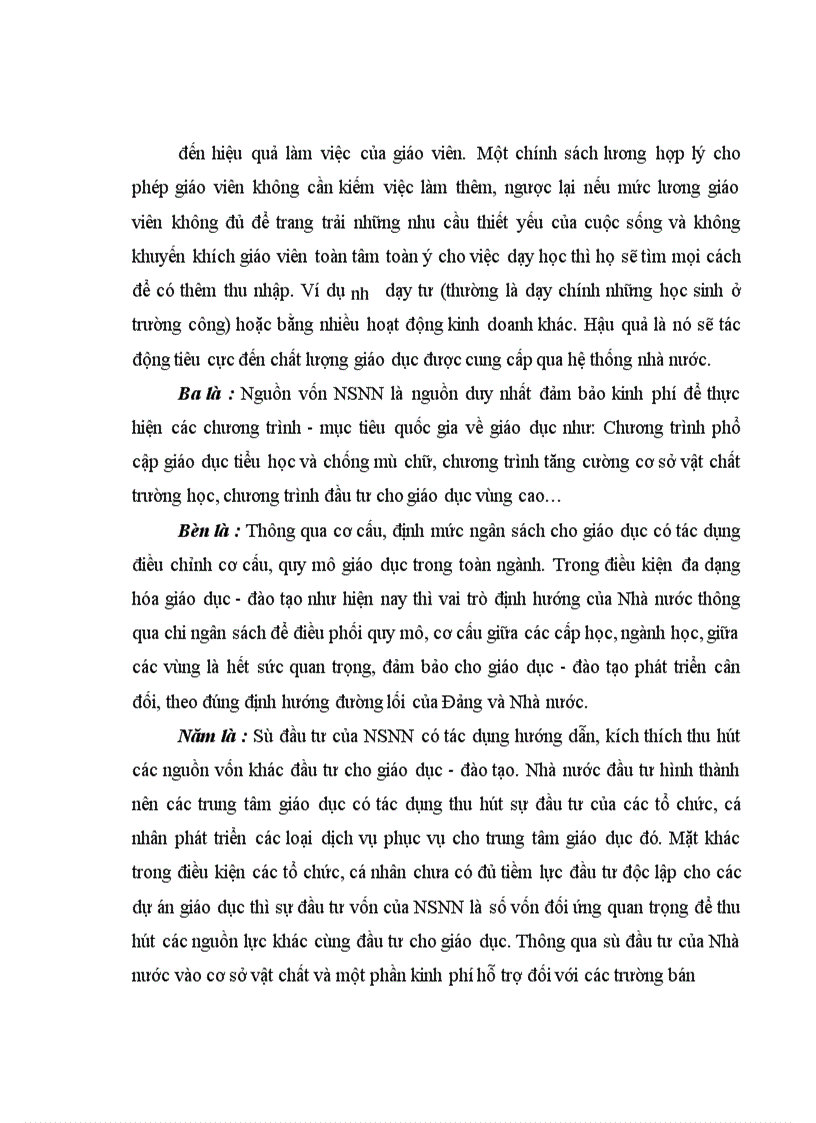 image for page Cơ chế quản lý chi ngân sách nhà nước cho giáo dục và đào tạo ở tỉnh Nghệ An giai đoạn 2001 - 2005