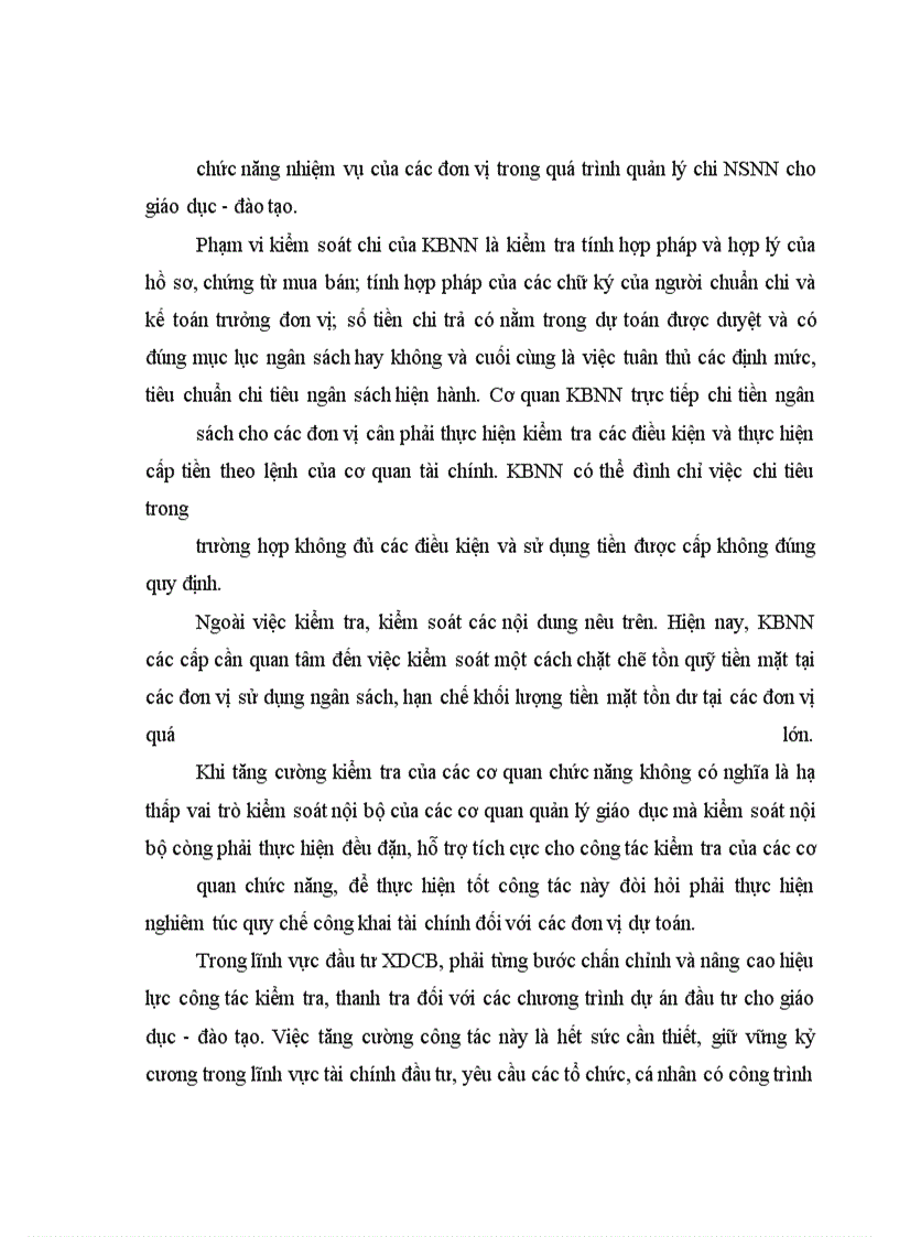 image for page Cơ chế quản lý chi ngân sách nhà nước cho giáo dục và đào tạo ở tỉnh Nghệ An giai đoạn 2001 - 2005