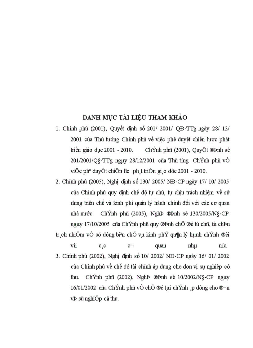 image for page Cơ chế quản lý chi ngân sách nhà nước cho giáo dục và đào tạo ở tỉnh Nghệ An giai đoạn 2001 - 2005