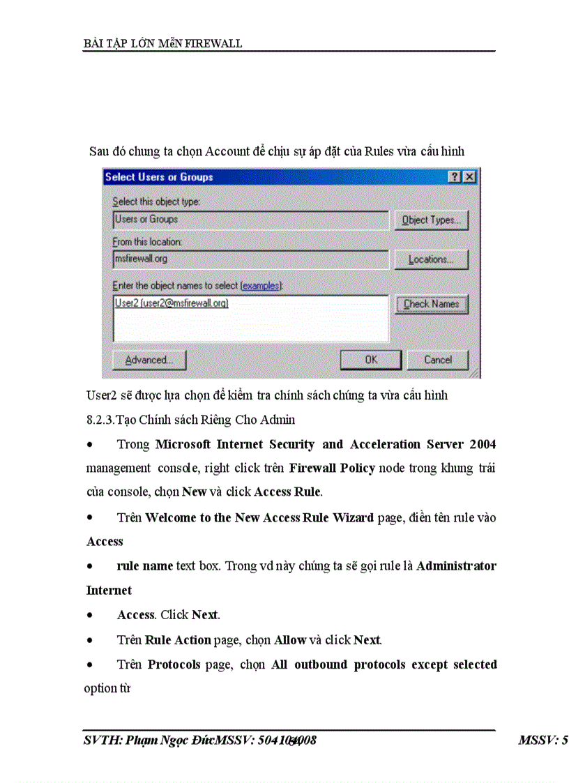 image for page Thiết kế và cài đặt Firewall cho mạng LAN của chi nhánh ngân hàng ngoại thương Hà Nội Vietcombank