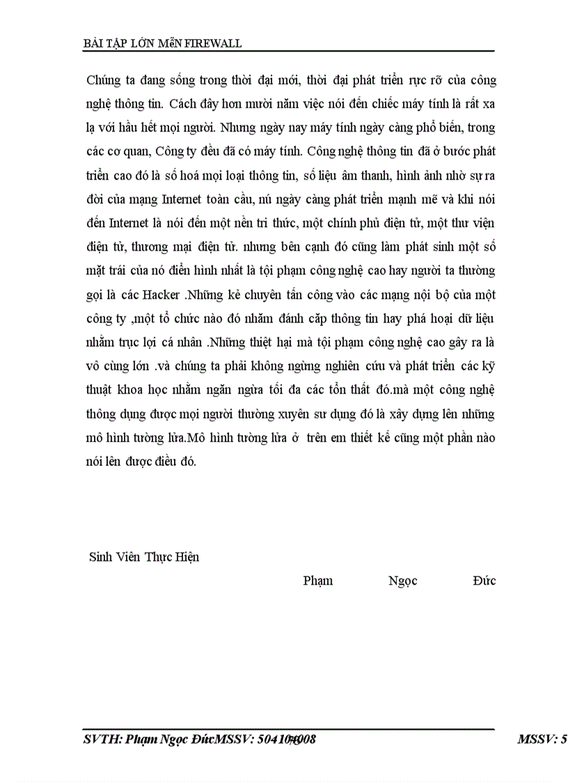 image for page Thiết kế và cài đặt Firewall cho mạng LAN của chi nhánh ngân hàng ngoại thương Hà Nội Vietcombank