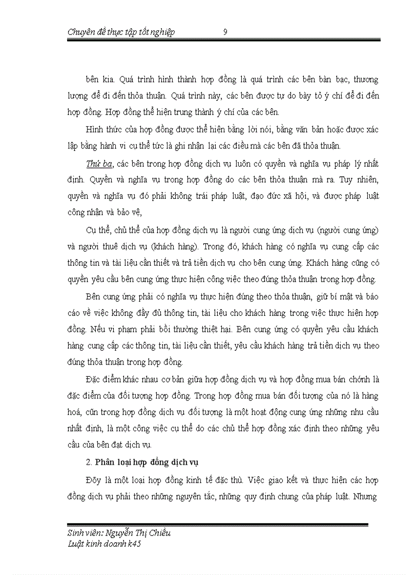 image for page Chế độ pháp lý về hợp đồng dịch vụ- thực tiễn áp dụng tại công ty TNHH Mộc Dũng