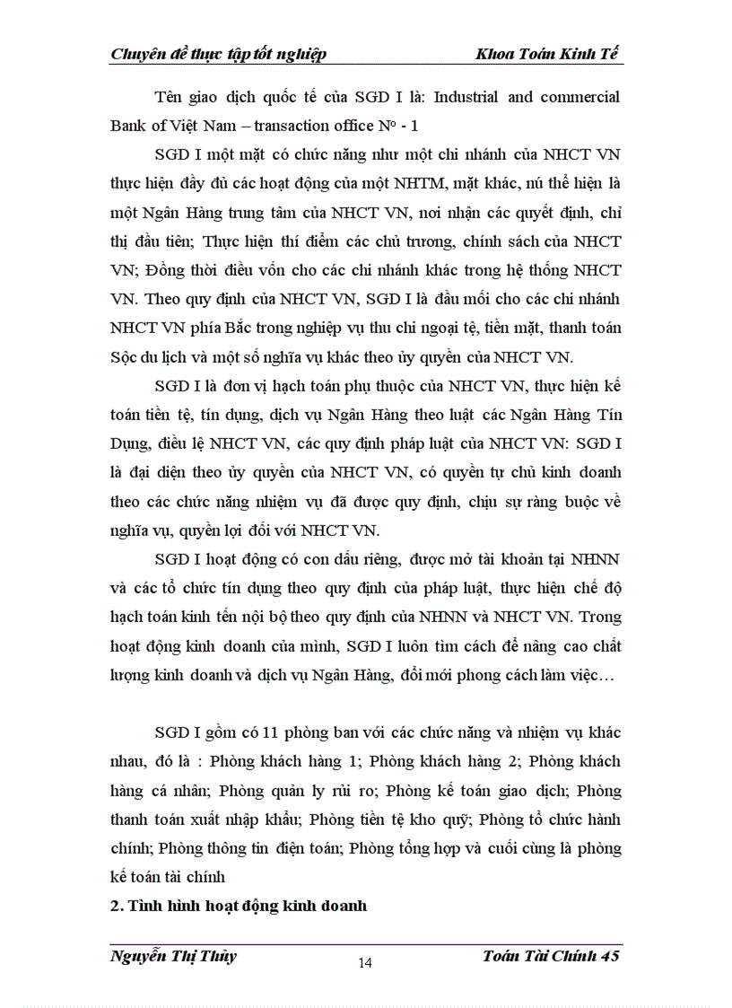 image for page Định mức tín nhiệm công ty tại sở giao dịch i ngân hàng công thương việt nam