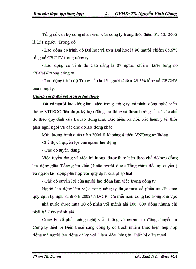 image for page Báo cáo thực tập tổng hợp Công ty cổ phần công nghệ viễn thông VITECO