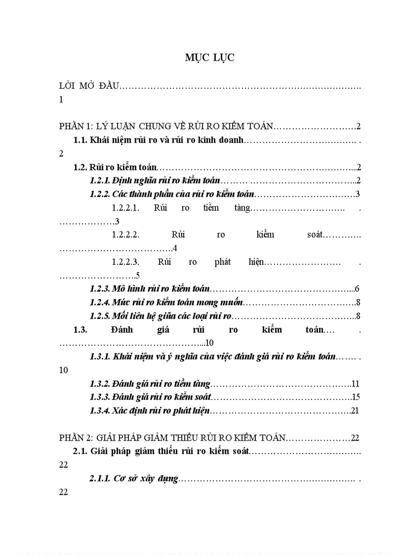 image for page Nghiên cứu rủi ro kiểm toán và các giải pháp giảm thiểu rủi ro kiểm toán