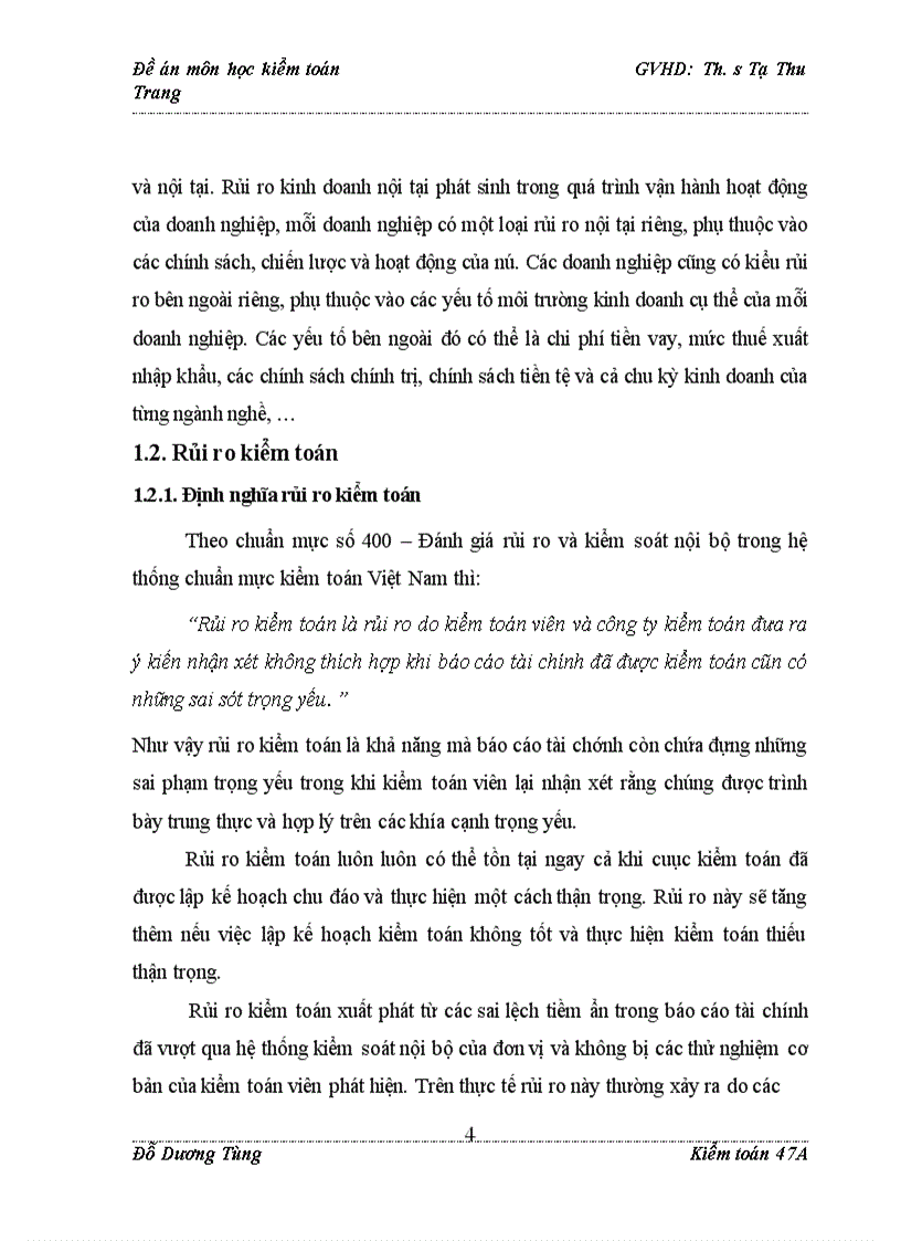 image for page Nghiên cứu rủi ro kiểm toán và các giải pháp giảm thiểu rủi ro kiểm toán