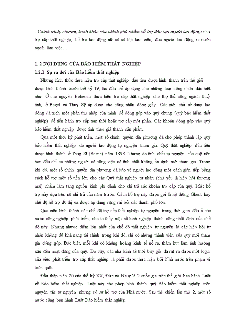 image for page Tổng quan về bảo hiểm thất nghiệp