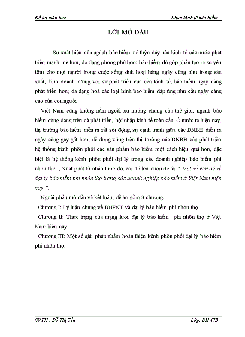image for page Một số vấn đề về đại lý bảo hiểm phi nhân thọ trong các doanh nghiệp bảo hiểm ở Việt Nam hiện nay