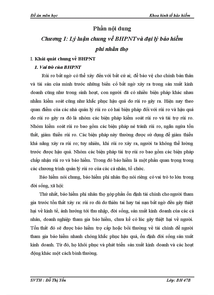 image for page Một số vấn đề về đại lý bảo hiểm phi nhân thọ trong các doanh nghiệp bảo hiểm ở Việt Nam hiện nay