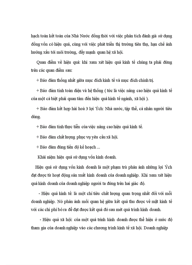 image for page Nâng cao hiệu quả sử dụng vốn kinh doanh trong doanh nghiệp thương mại