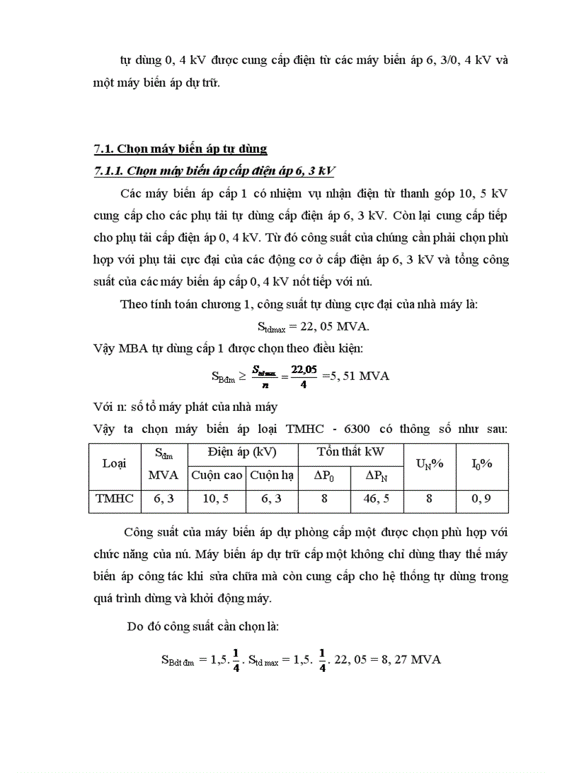 image for page Tính toán kinh tế – kỹ thuật lựa chọn phương án
