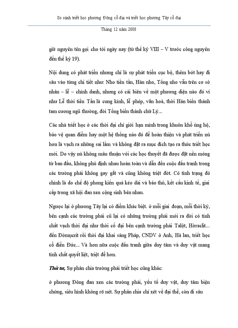 image for page So sánh triết học phương Đông cổ đại và triết học phương Tây cổ đại