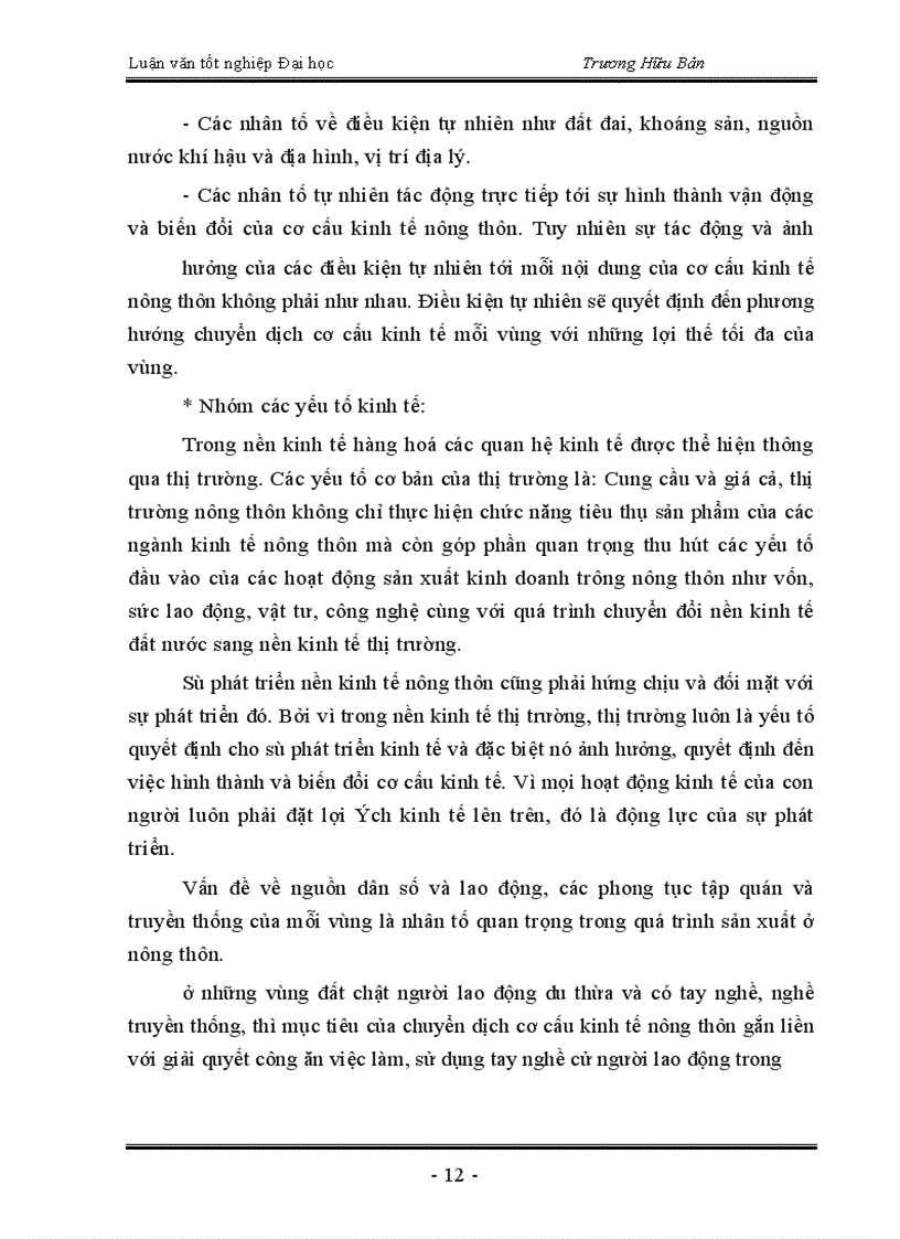 image for page Trực trạng và một số giải pháp chủ yếu nhằm chuyển dịch cơ cấu kinh tế nông thôn huyện Thanh Trì theo hướng công nghiệp hoá - hiện đại hoá