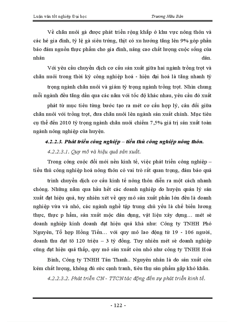 image for page Trực trạng và một số giải pháp chủ yếu nhằm chuyển dịch cơ cấu kinh tế nông thôn huyện Thanh Trì theo hướng công nghiệp hoá - hiện đại hoá