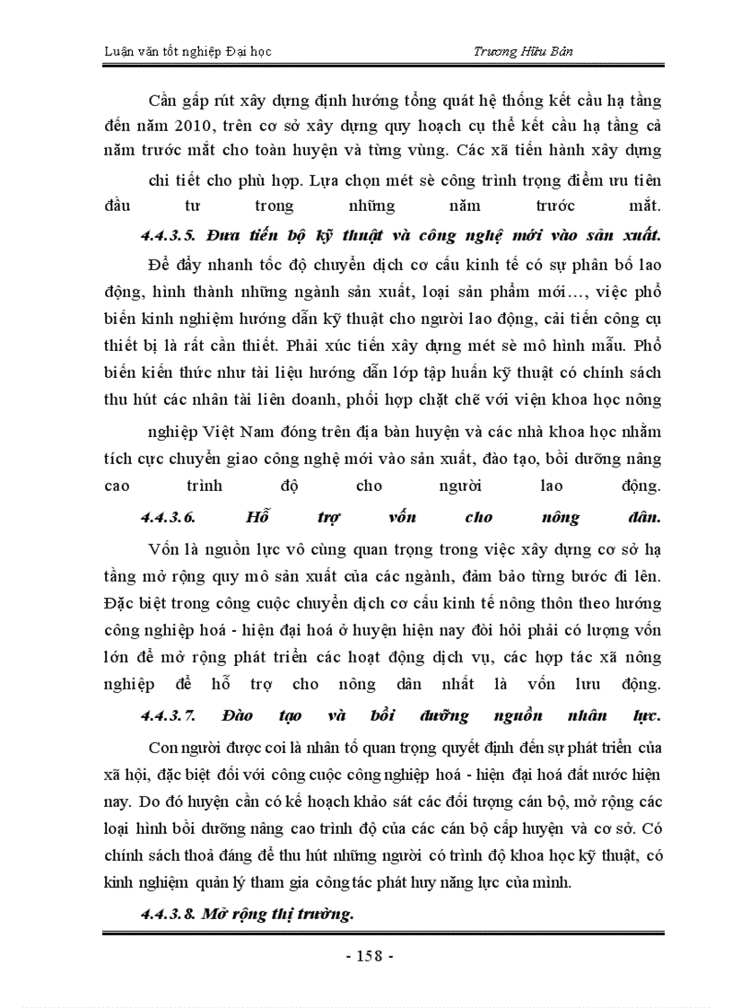 image for page Trực trạng và một số giải pháp chủ yếu nhằm chuyển dịch cơ cấu kinh tế nông thôn huyện Thanh Trì theo hướng công nghiệp hoá - hiện đại hoá