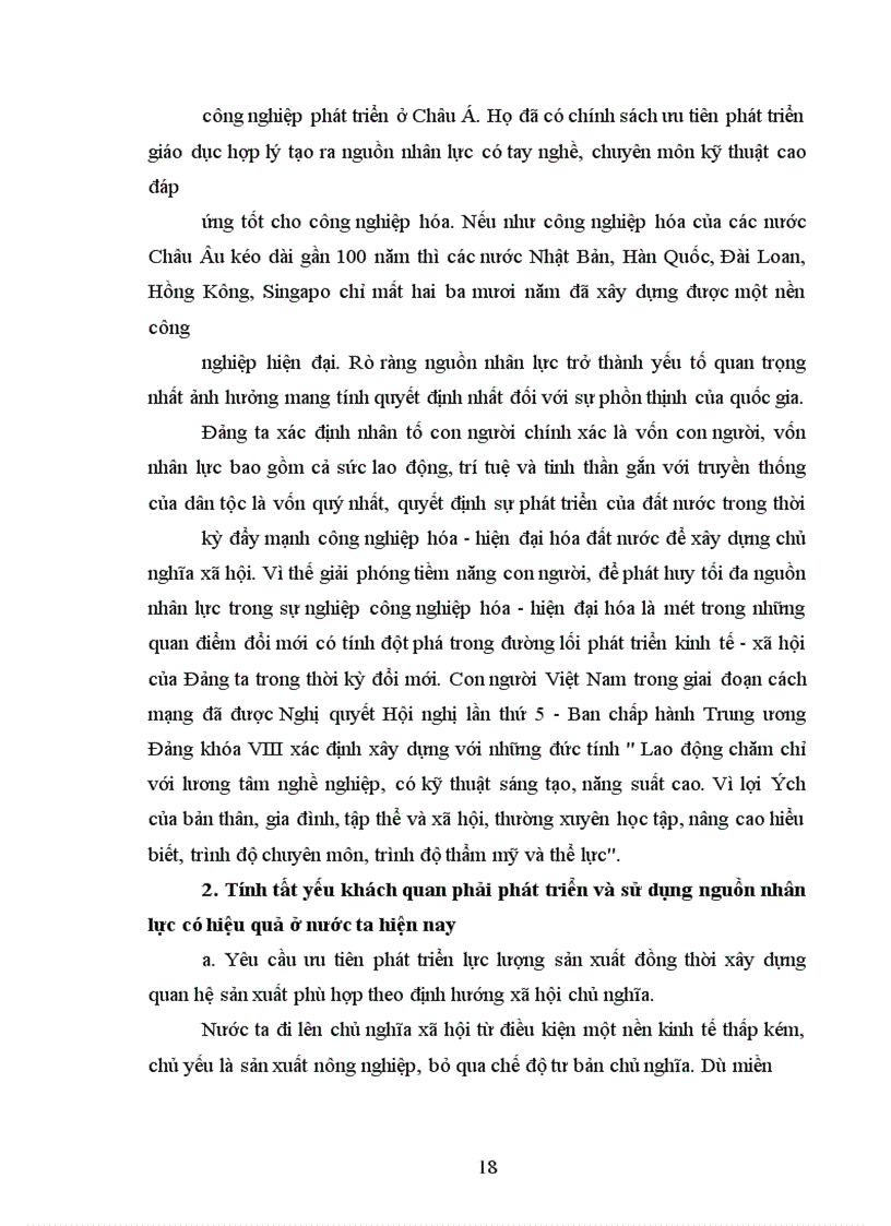 image for page Việc phát triển và sử dụng nguồn nhân lực trong sự nghiệp công nghiệp hóa - hiện đại hóa của Việt Nam hiện nay
