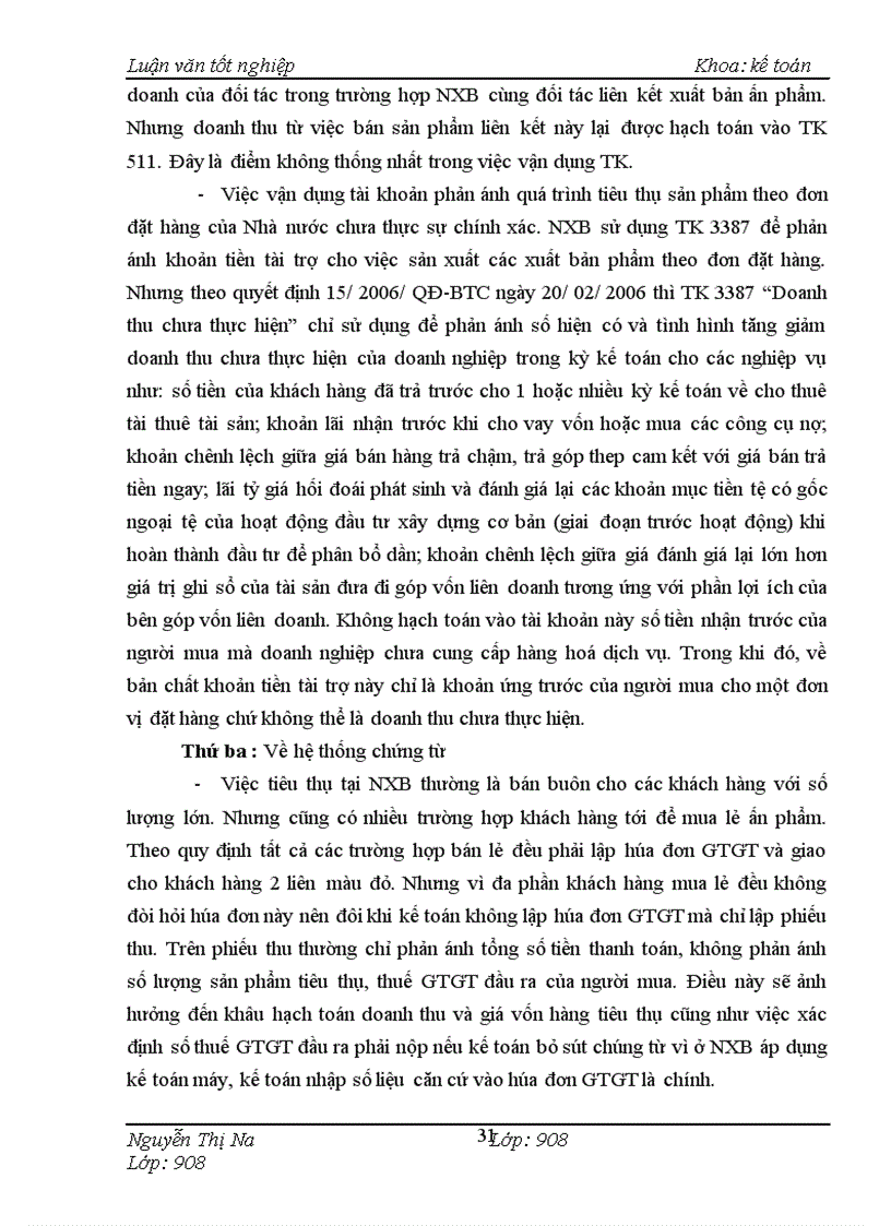 image for page Hoàn thiện công tác kế toán tiêu thụ thành phẩm và xác định kết quả tại NXB Văn hóa dân tộc