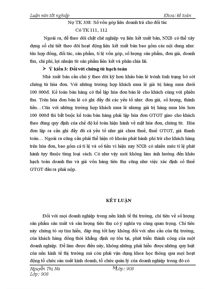 image for page Hoàn thiện công tác kế toán tiêu thụ thành phẩm và xác định kết quả tại NXB Văn hóa dân tộc