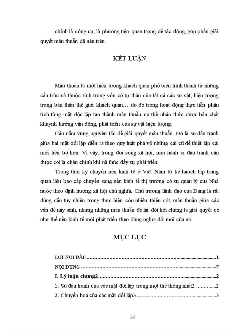 image for page Quy luật mâu thuẫn trong quá trình xây dựng nền kinh tế ở nước ta hiện nay