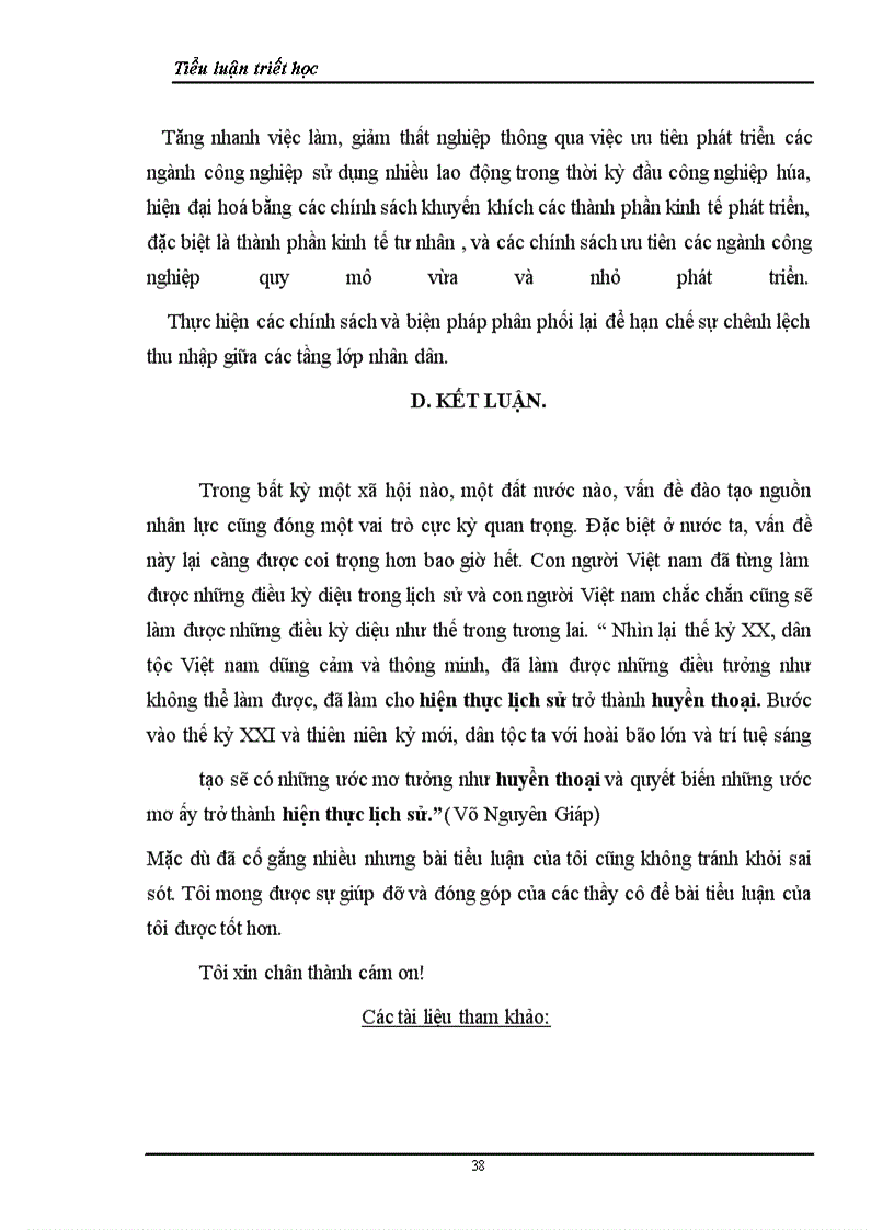image for page Lý luận về con người và vấn đề về đào tạo nguồn lực con người trong sự nghiệp công nghiệp hoá hiện đại hoá đất nước