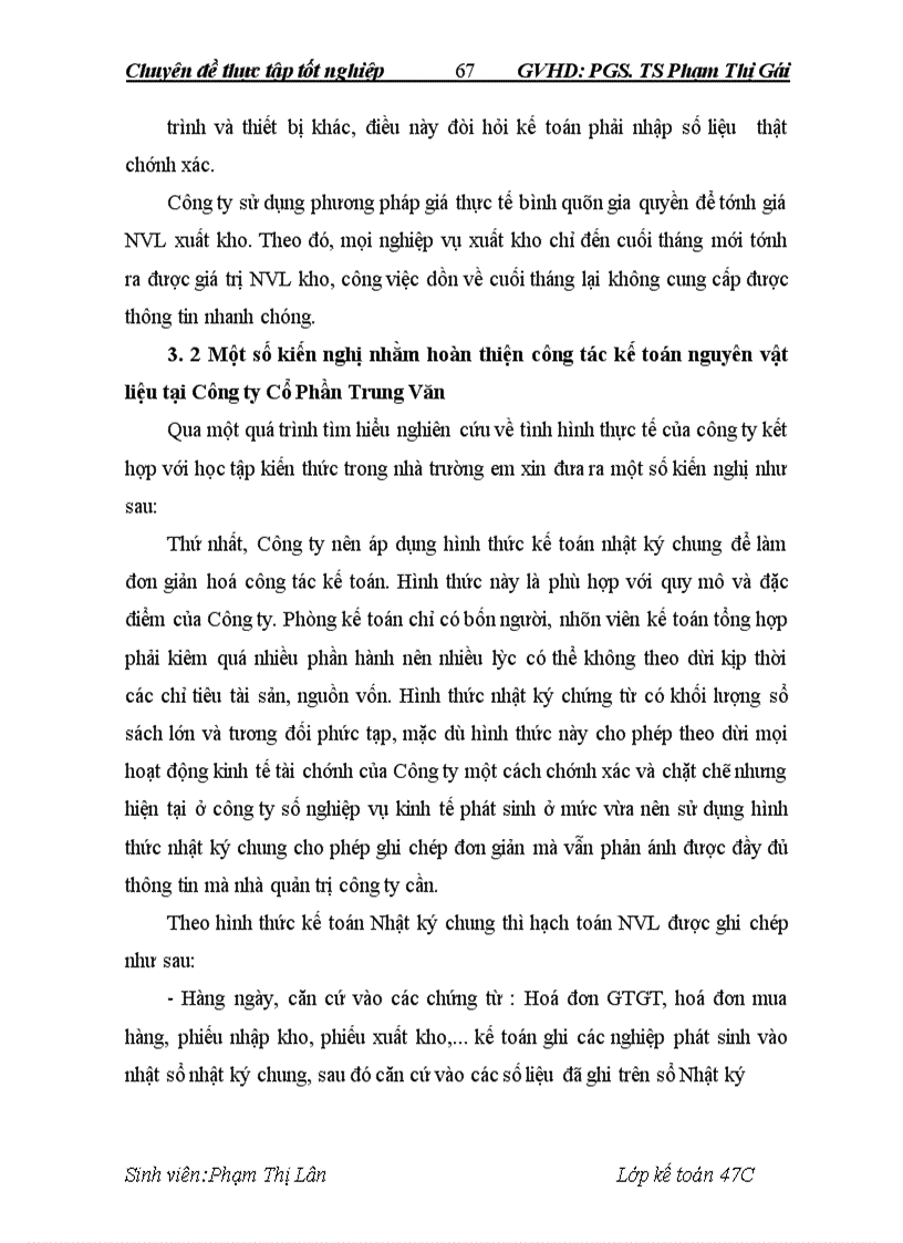 image for page Hoàn thiện công tác hạch toán nguyên vật liệu tại công ty cổ phần Trung Văn