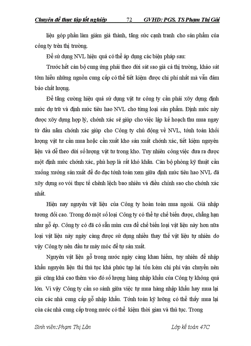 image for page Hoàn thiện công tác hạch toán nguyên vật liệu tại công ty cổ phần Trung Văn