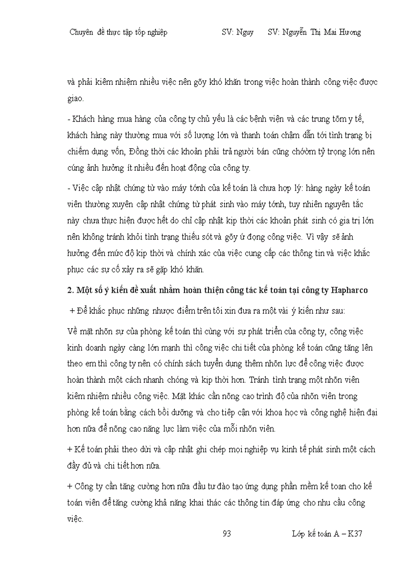 image for page Hoàn thiện kế toán các nghiệp vụ thanh toán với người bán và người mua tại công ty cổ phần dược phẩm thiết bị y tế Hà Nội