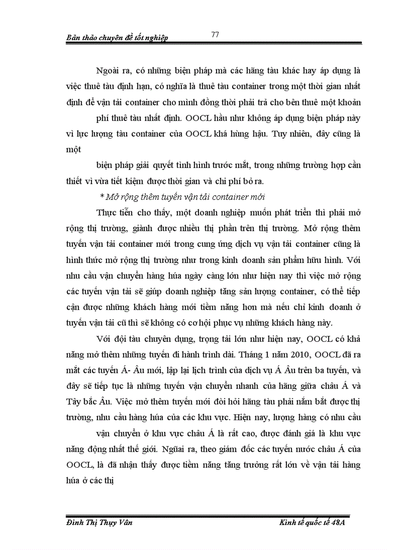 image for page Dịch vụ vận tải container của công ty tàu container hải ngoại Phương Đông (OOCL)