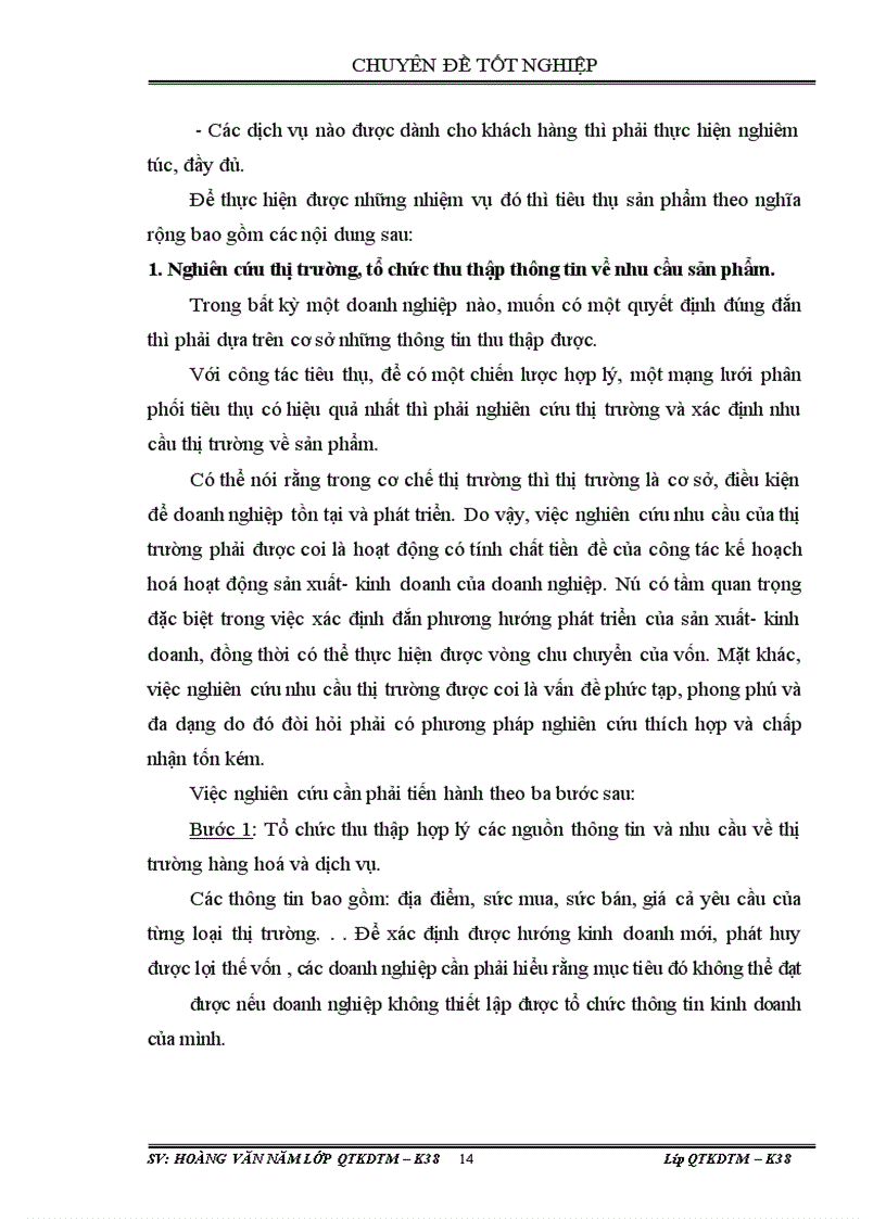 image for page Thực trạng và một số giải pháp nhằm đẩy mạnh hoạt động tiêu thụ sản phẩm tại Công ty TNHH Sông Tuấn