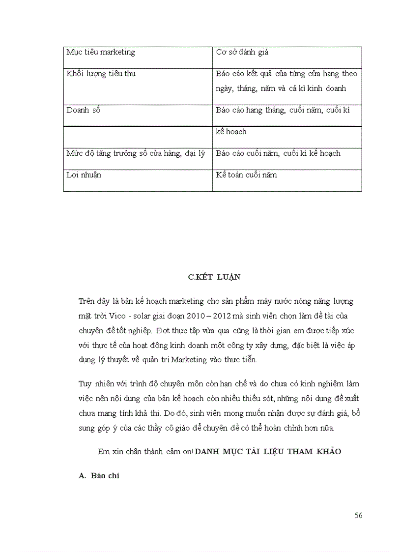 image for page Kế hoạch marketing phát triển sản phẩm bình nước nóng năng lượng mặt trời nhãn hiệu Vico-solar giai đoạn 2010-2012