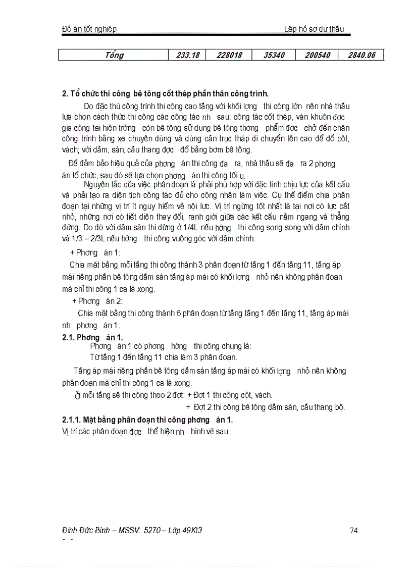 image for page Phương pháp luận lập hồ sơ dự thầu gói thầu xây lắp Công trình