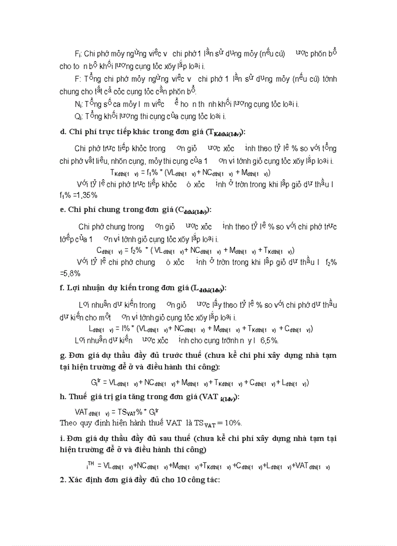 image for page Phương pháp luận lập hồ sơ dự thầu gói thầu xây lắp Công trình