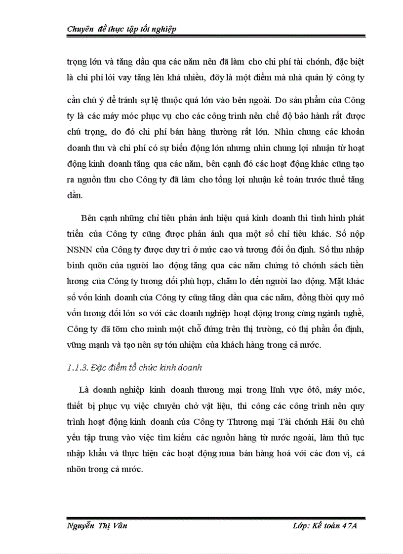 image for page Hoàn thiện kế toán bán hàng và xác định kết quả bán hàng tại Công ty Thương Mại Tài Chính Hải Âu