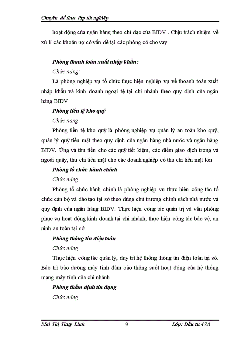 image for page Thẩm định dự án tại sở giao dịch 3 ngân hàng đầu tư và phát triển Việt Nam .Thực trạng và giải pháp