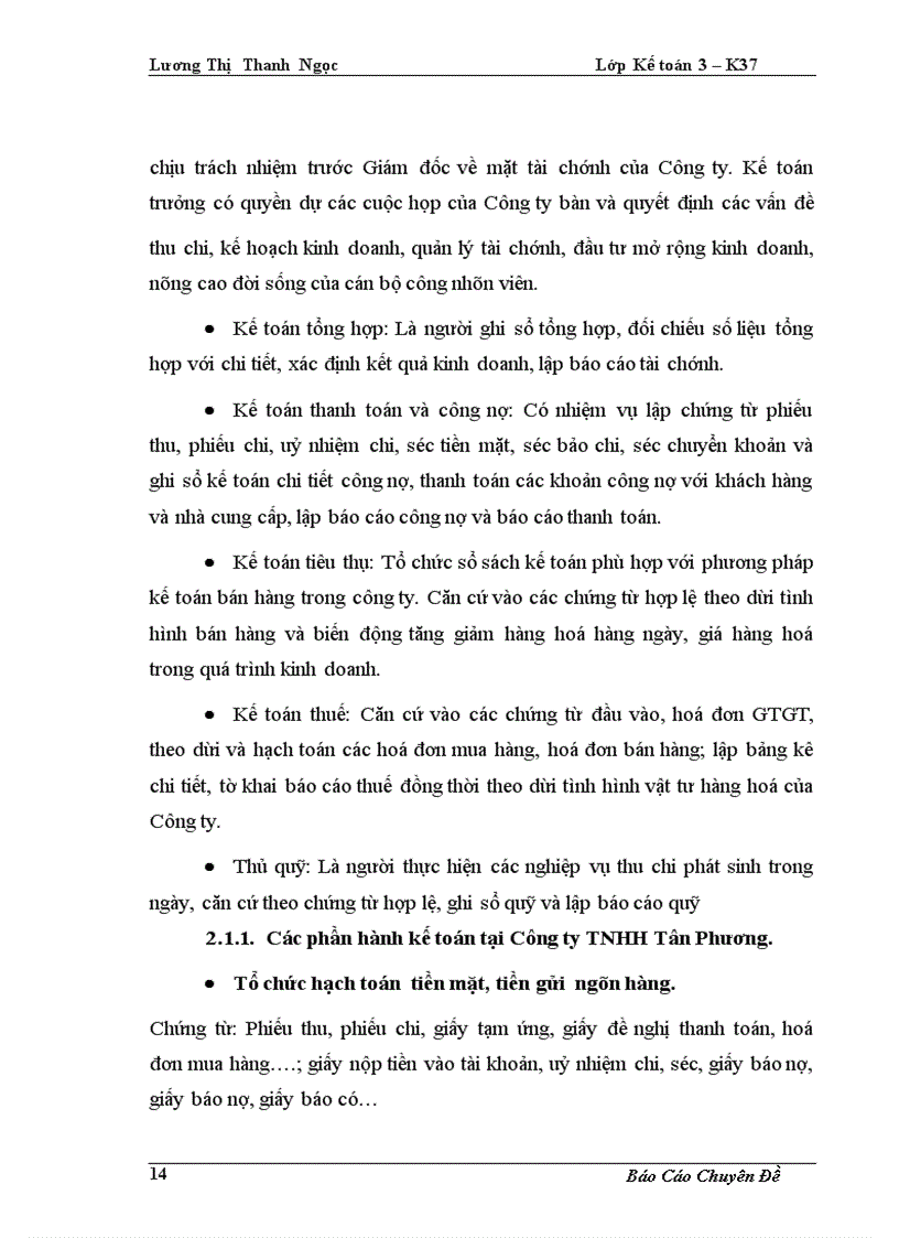 image for page Hoàn thiện kế toán bán hàng và xác định kết quả kinh doanh tại Công ty TNHH Tân Phương