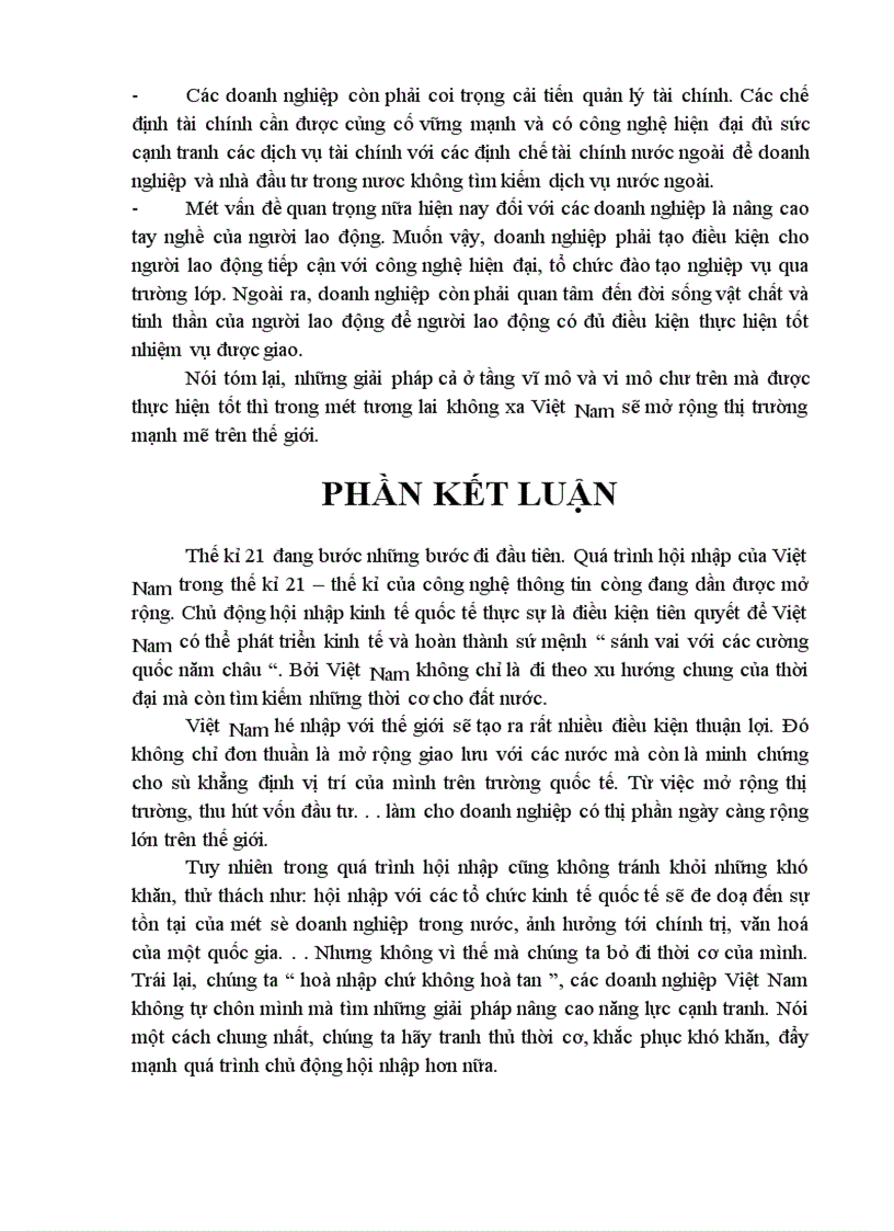 image for page Hội nhập kinh tế quốc tế và những thách thức đối với Việt Nam