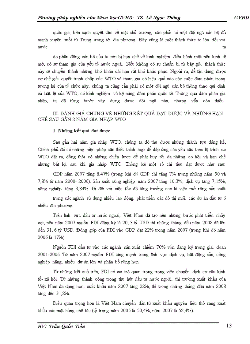 image for page Những cơ hội và thách thức đối với sự phát triển quan hệ thương mại quốc tế của Việt Nam sau khi gia nhập WTO và giải pháp khai thác cơ hội, vượt qua thách thức