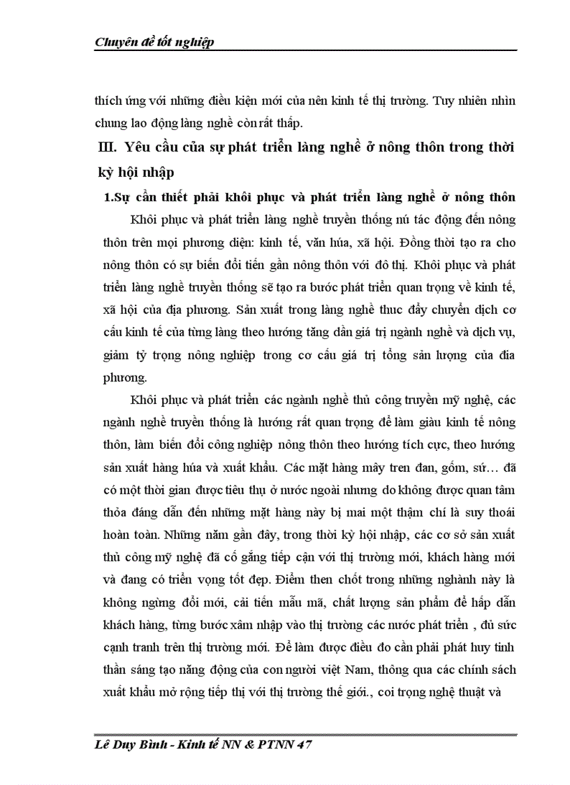 image for page Thực trạng và giải pháp chủ yếu phát triển làng nghề truyền thống ở xó Tõn Triều huyện Thanh Trì- Hà Nội trong thời kỳ hội nhập.